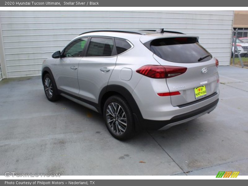 Stellar Silver / Black 2020 Hyundai Tucson Ultimate