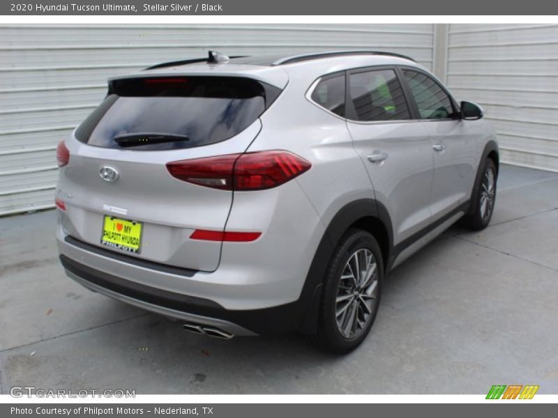 Stellar Silver / Black 2020 Hyundai Tucson Ultimate