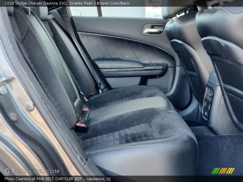 Granite Pearl / Brazen Gold/Black 2018 Dodge Charger Daytona 392