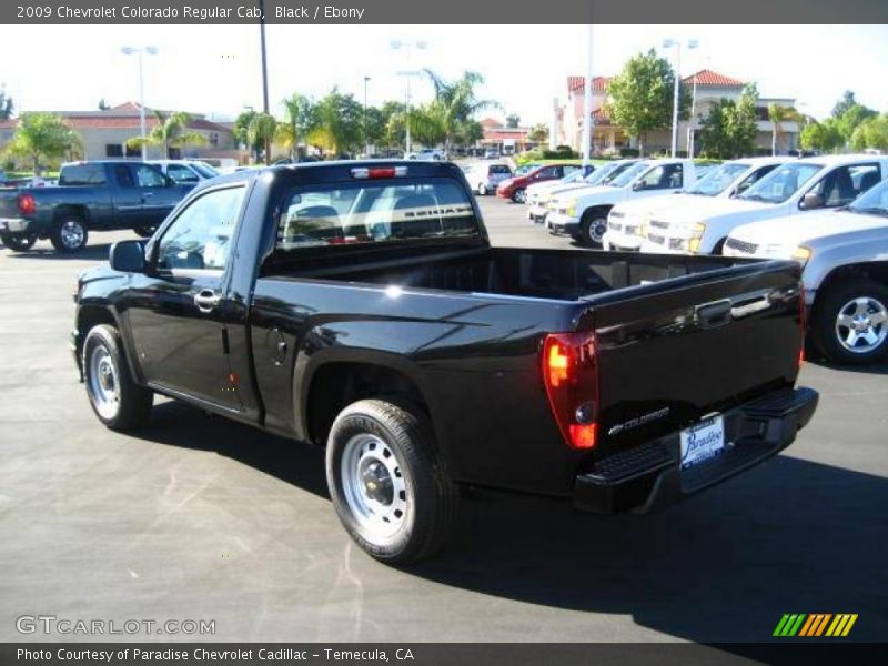 Black / Ebony 2009 Chevrolet Colorado Regular Cab