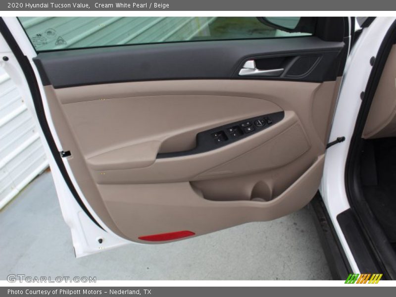 Cream White Pearl / Beige 2020 Hyundai Tucson Value
