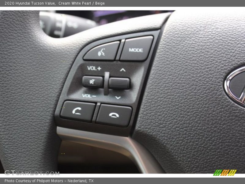 Cream White Pearl / Beige 2020 Hyundai Tucson Value