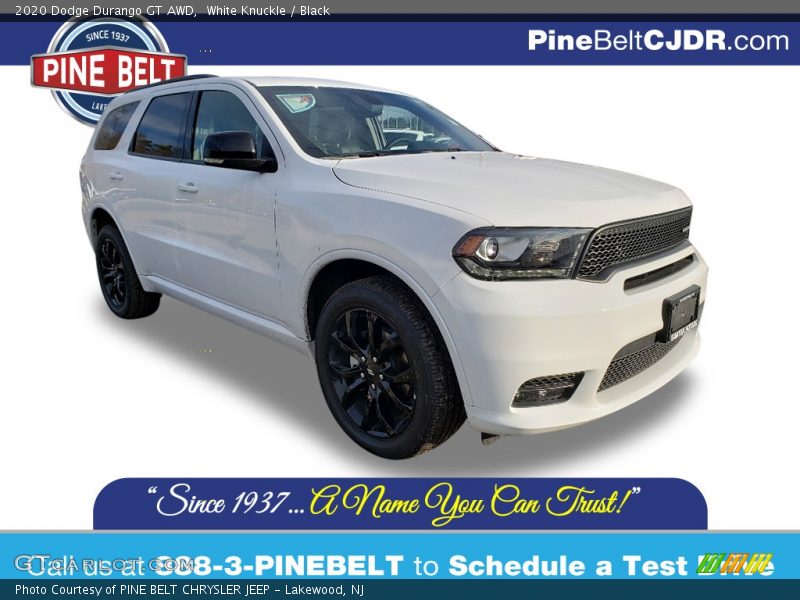 White Knuckle / Black 2020 Dodge Durango GT AWD