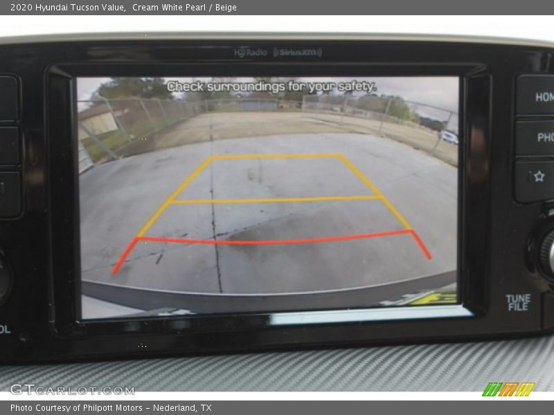 Cream White Pearl / Beige 2020 Hyundai Tucson Value