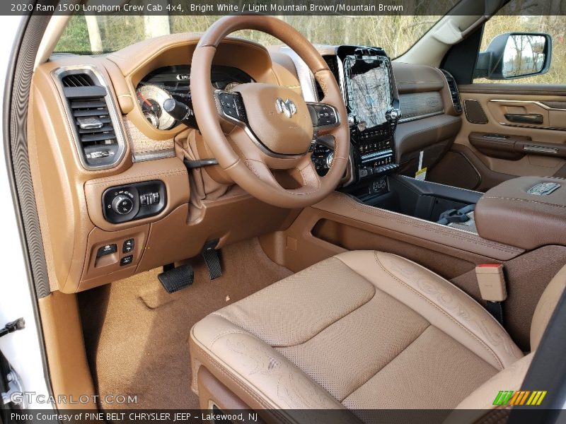 2020 1500 Longhorn Crew Cab 4x4 Light Mountain Brown/Mountain Brown Interior