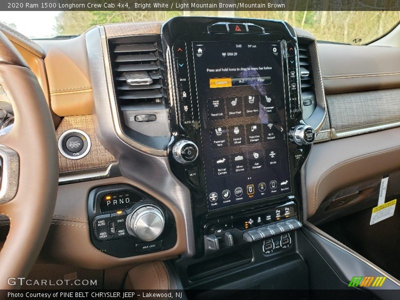Controls of 2020 1500 Longhorn Crew Cab 4x4