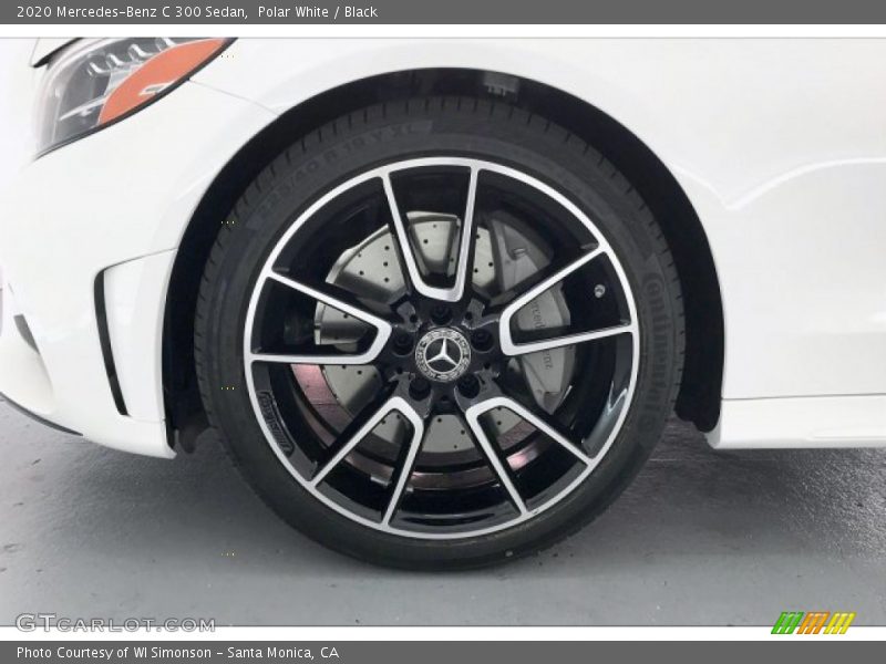 Polar White / Black 2020 Mercedes-Benz C 300 Sedan