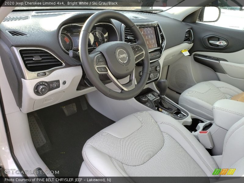  2020 Cherokee Limited 4x4 Ski Gray/Black Interior