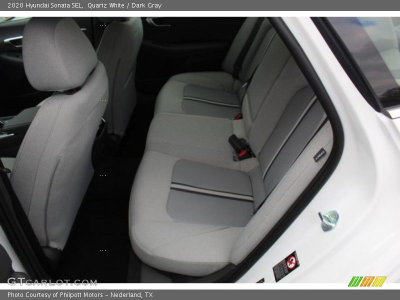 Quartz White / Dark Gray 2020 Hyundai Sonata SEL