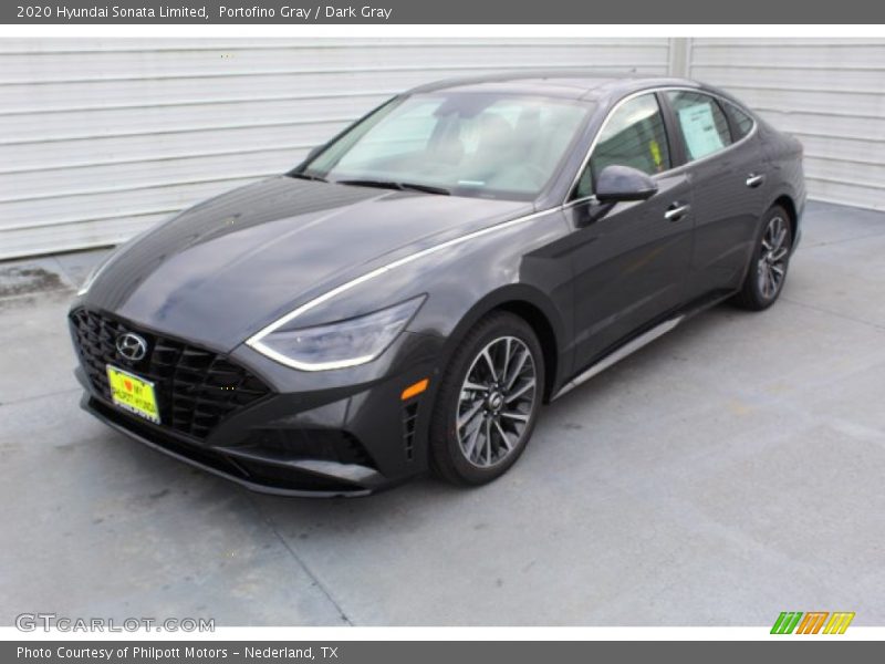 Portofino Gray / Dark Gray 2020 Hyundai Sonata Limited