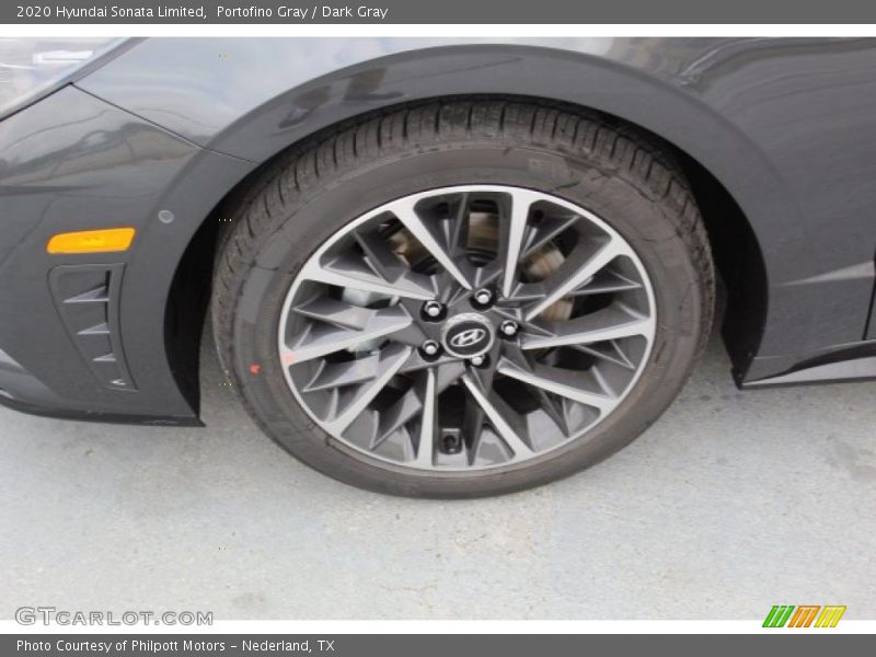 Portofino Gray / Dark Gray 2020 Hyundai Sonata Limited