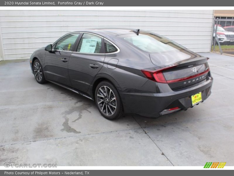 Portofino Gray / Dark Gray 2020 Hyundai Sonata Limited
