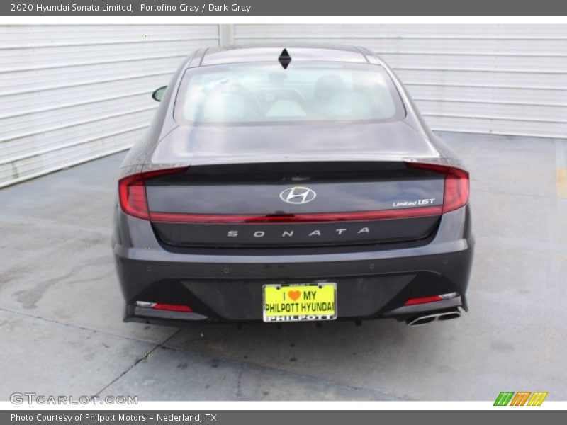 Portofino Gray / Dark Gray 2020 Hyundai Sonata Limited