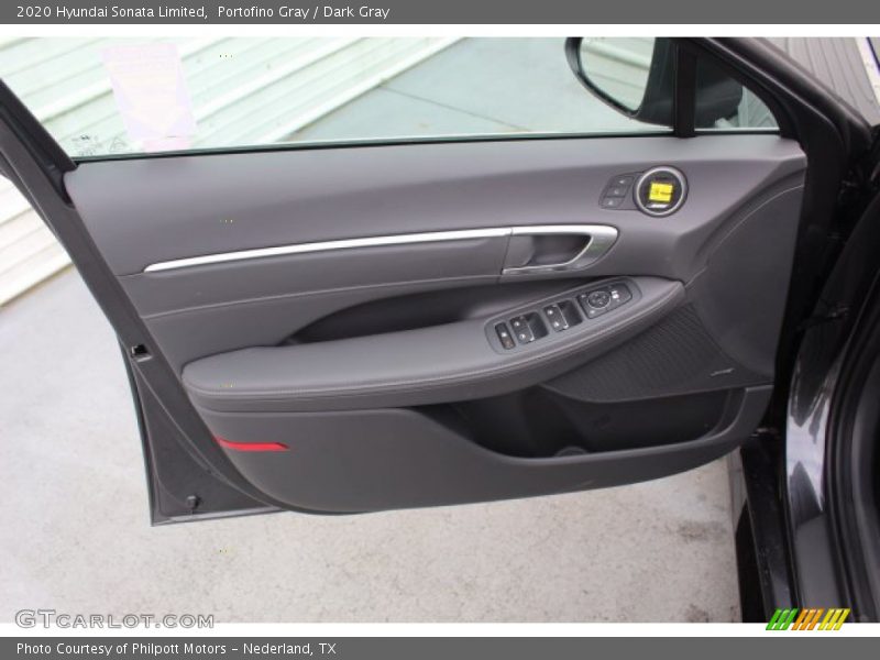 Portofino Gray / Dark Gray 2020 Hyundai Sonata Limited