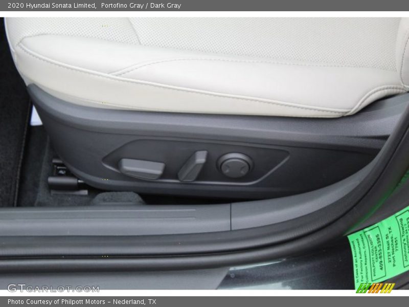 Portofino Gray / Dark Gray 2020 Hyundai Sonata Limited