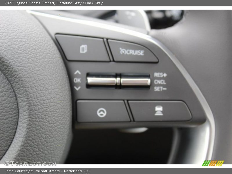 Portofino Gray / Dark Gray 2020 Hyundai Sonata Limited