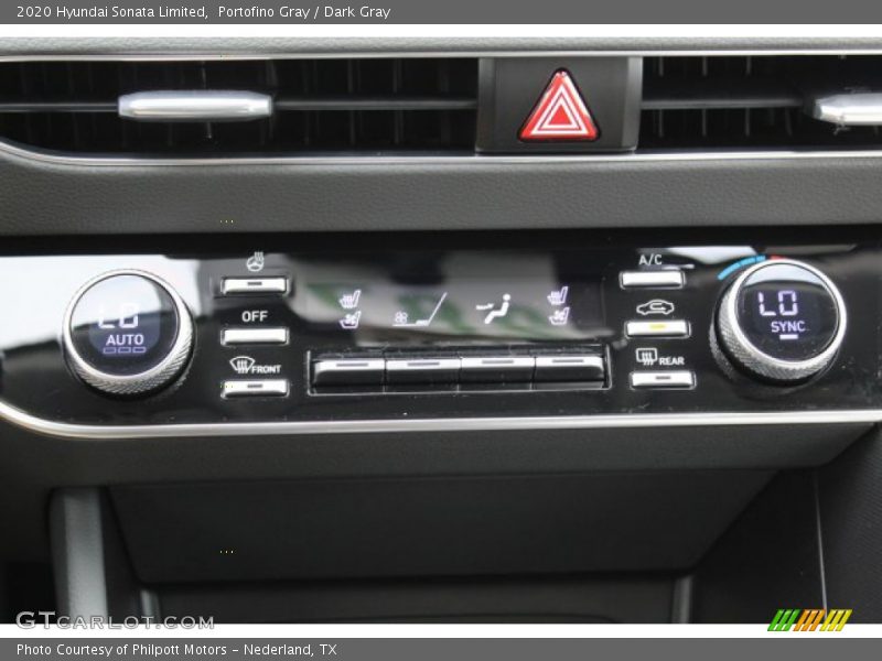 Portofino Gray / Dark Gray 2020 Hyundai Sonata Limited