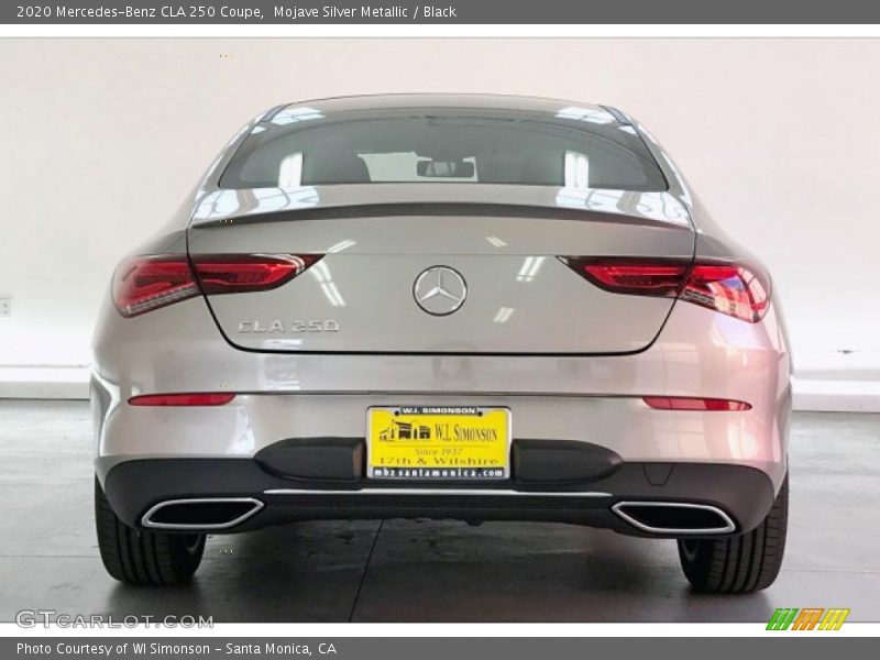 Mojave Silver Metallic / Black 2020 Mercedes-Benz CLA 250 Coupe