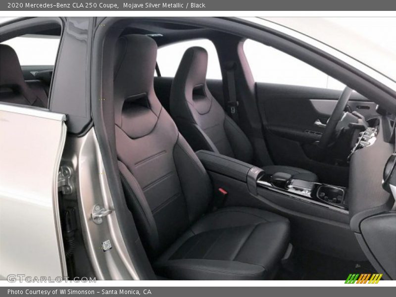 Mojave Silver Metallic / Black 2020 Mercedes-Benz CLA 250 Coupe
