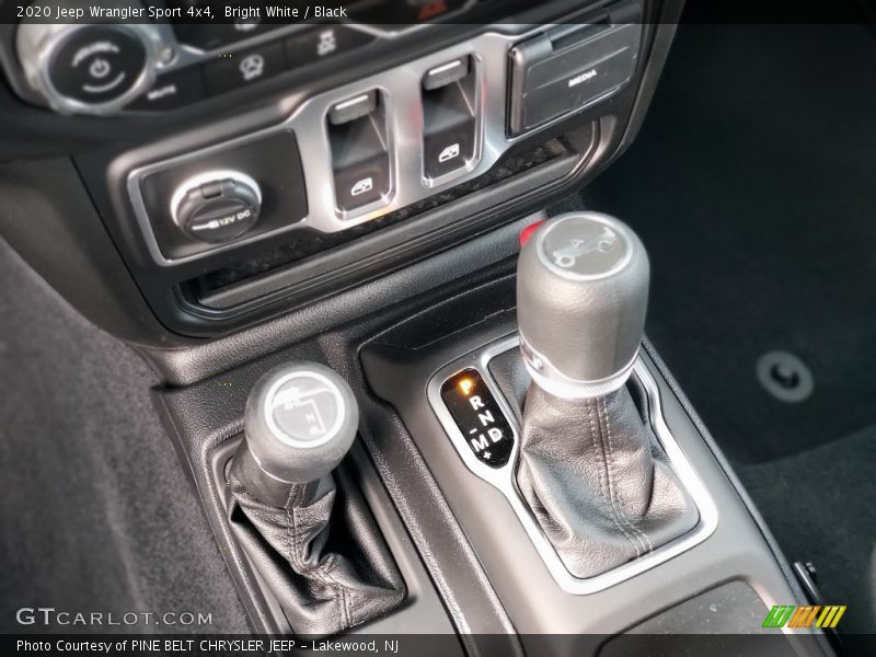 Bright White / Black 2020 Jeep Wrangler Sport 4x4