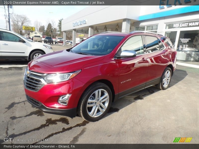 Cajun Red Tintcoat / Jet Black 2020 Chevrolet Equinox Premier AWD