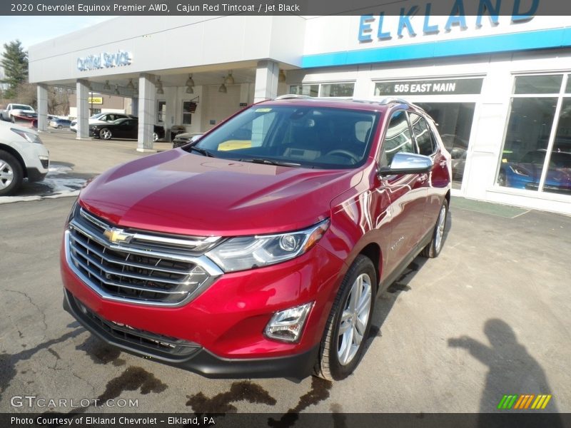 Cajun Red Tintcoat / Jet Black 2020 Chevrolet Equinox Premier AWD