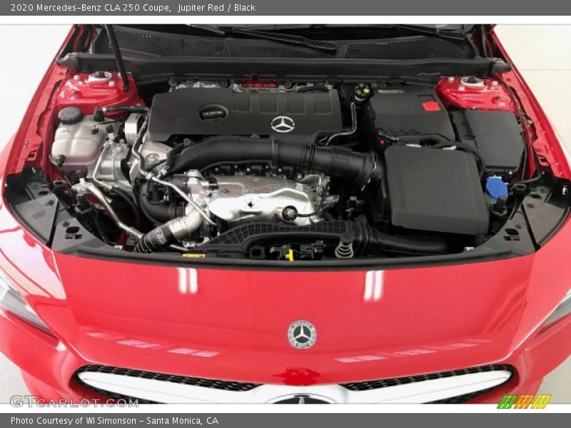 Jupiter Red / Black 2020 Mercedes-Benz CLA 250 Coupe