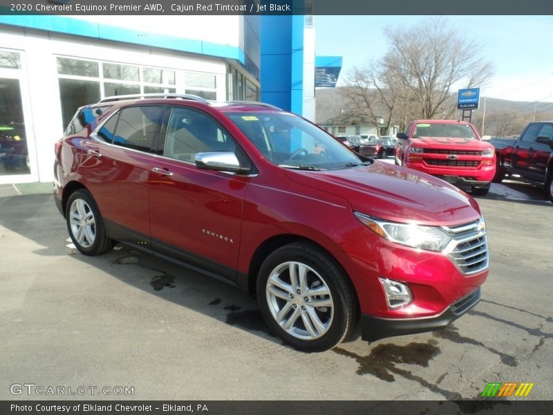 Cajun Red Tintcoat / Jet Black 2020 Chevrolet Equinox Premier AWD