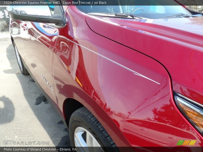 Cajun Red Tintcoat / Jet Black 2020 Chevrolet Equinox Premier AWD