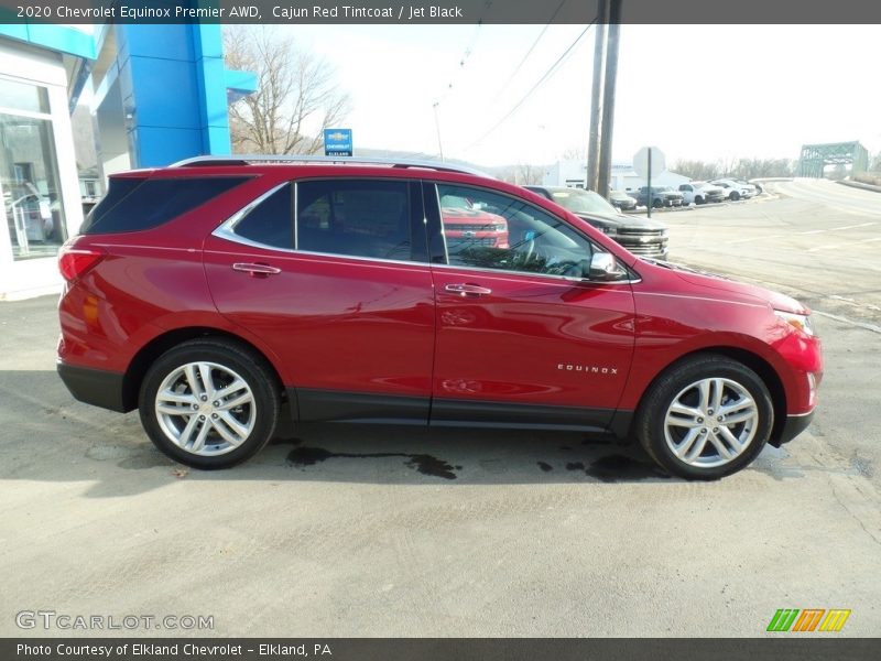 Cajun Red Tintcoat / Jet Black 2020 Chevrolet Equinox Premier AWD