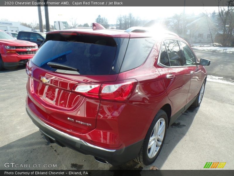 Cajun Red Tintcoat / Jet Black 2020 Chevrolet Equinox Premier AWD