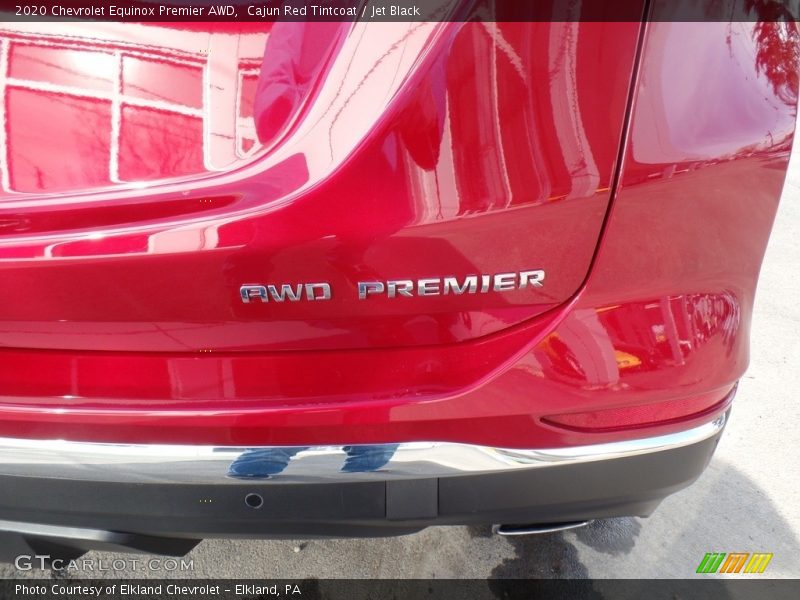 Cajun Red Tintcoat / Jet Black 2020 Chevrolet Equinox Premier AWD