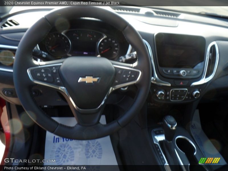 Cajun Red Tintcoat / Jet Black 2020 Chevrolet Equinox Premier AWD