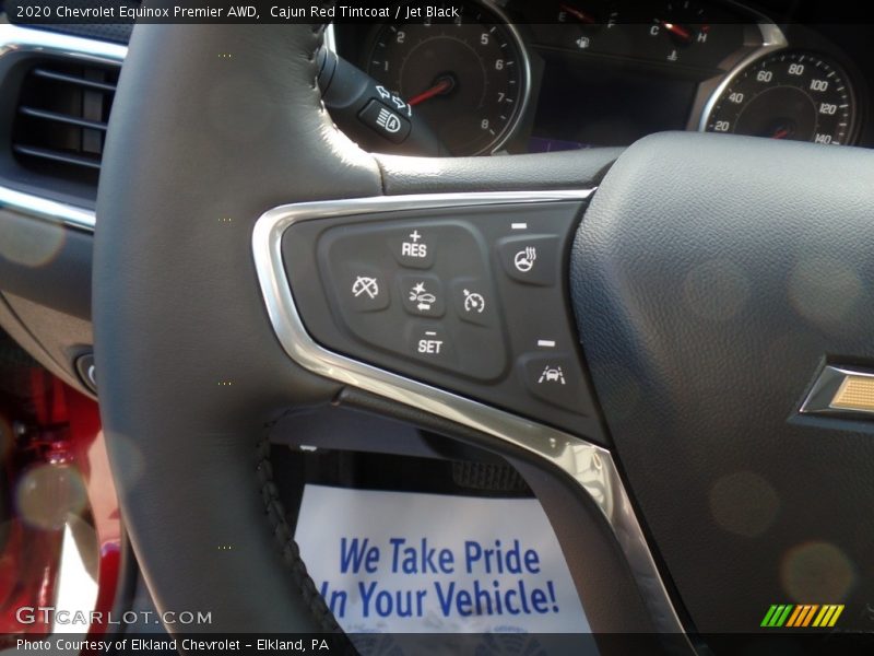 Cajun Red Tintcoat / Jet Black 2020 Chevrolet Equinox Premier AWD