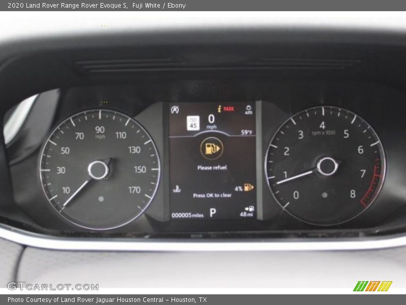 Fuji White / Ebony 2020 Land Rover Range Rover Evoque S
