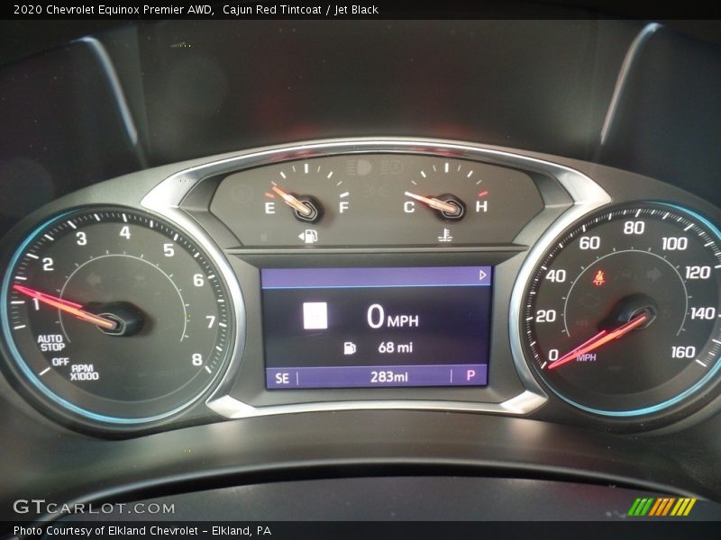 Cajun Red Tintcoat / Jet Black 2020 Chevrolet Equinox Premier AWD