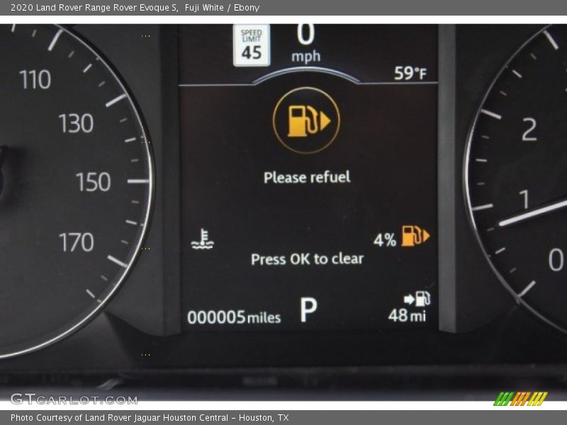 Fuji White / Ebony 2020 Land Rover Range Rover Evoque S