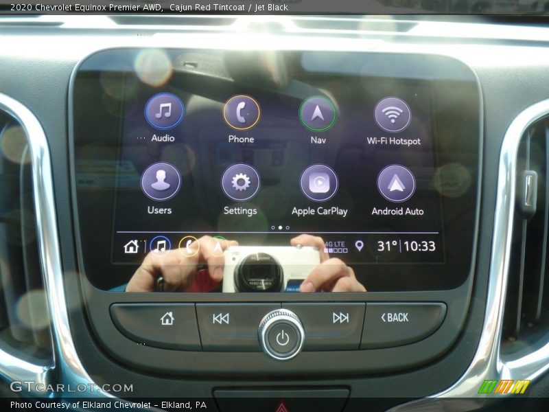 Cajun Red Tintcoat / Jet Black 2020 Chevrolet Equinox Premier AWD