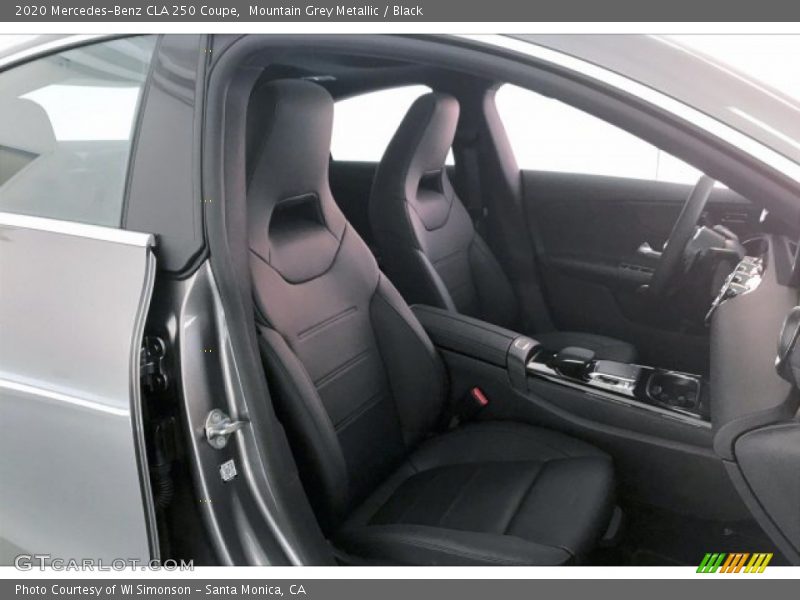 Mountain Grey Metallic / Black 2020 Mercedes-Benz CLA 250 Coupe