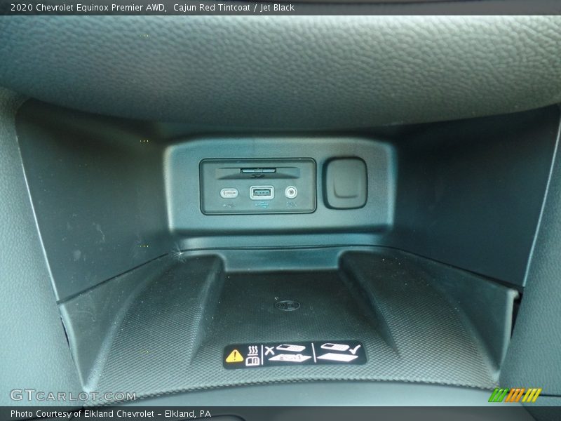 Cajun Red Tintcoat / Jet Black 2020 Chevrolet Equinox Premier AWD