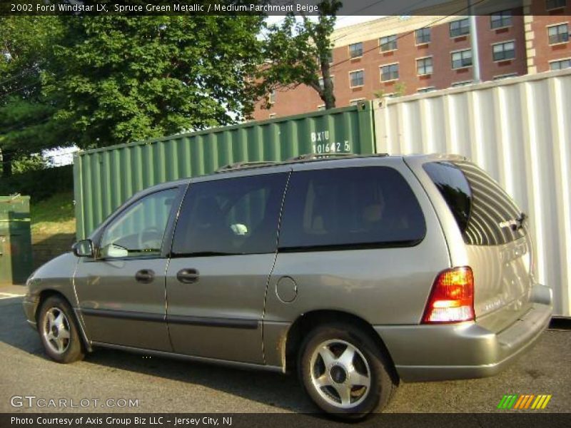 Spruce Green Metallic / Medium Parchment Beige 2002 Ford Windstar LX