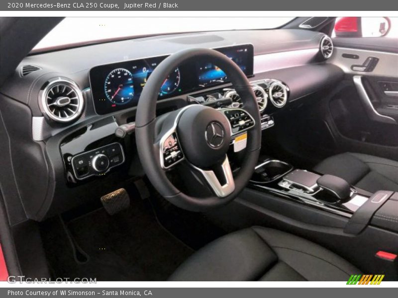 Jupiter Red / Black 2020 Mercedes-Benz CLA 250 Coupe