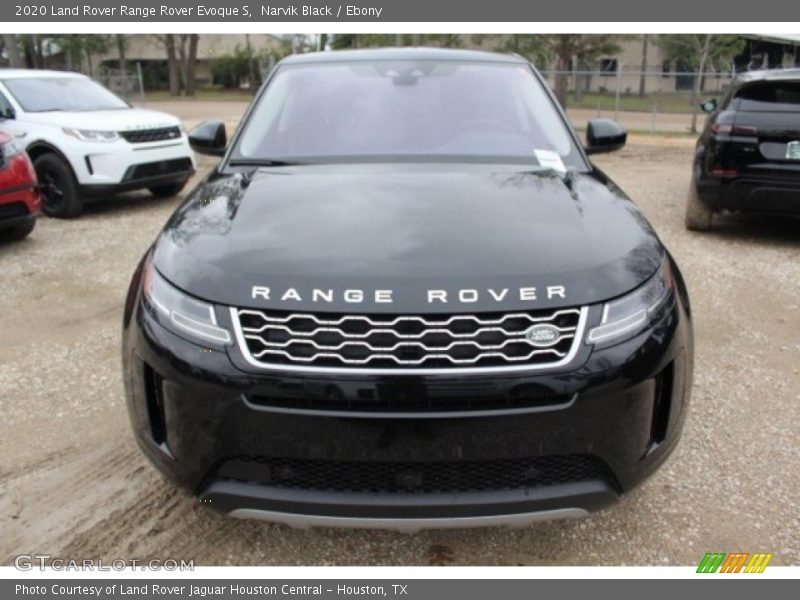 Narvik Black / Ebony 2020 Land Rover Range Rover Evoque S