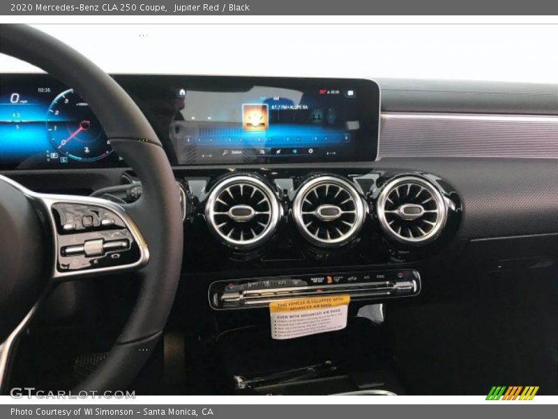 Jupiter Red / Black 2020 Mercedes-Benz CLA 250 Coupe