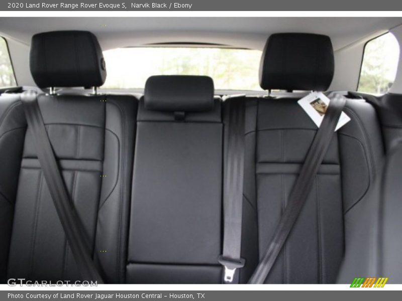 Narvik Black / Ebony 2020 Land Rover Range Rover Evoque S