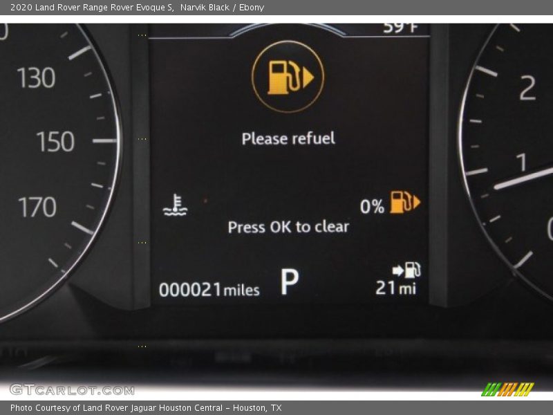 Narvik Black / Ebony 2020 Land Rover Range Rover Evoque S