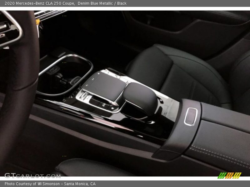 Denim Blue Metallic / Black 2020 Mercedes-Benz CLA 250 Coupe