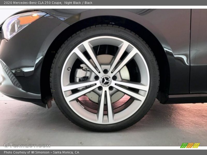 Night Black / Black 2020 Mercedes-Benz CLA 250 Coupe