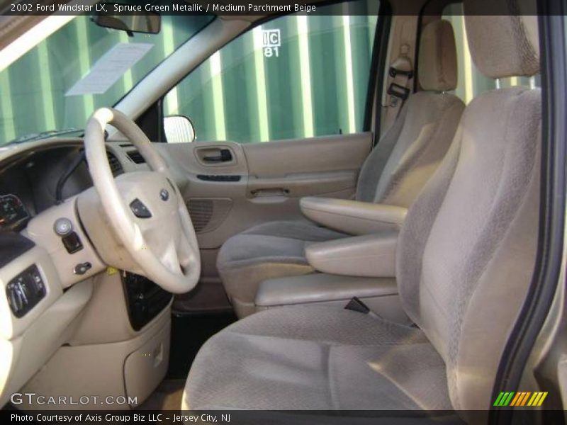 Spruce Green Metallic / Medium Parchment Beige 2002 Ford Windstar LX