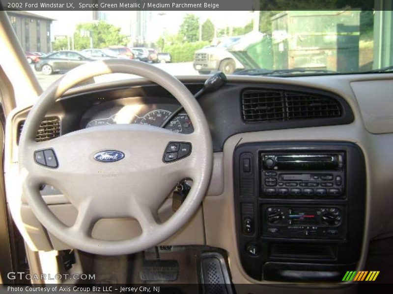 Spruce Green Metallic / Medium Parchment Beige 2002 Ford Windstar LX